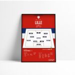 Poster Lille Losc |Champion de France 2011