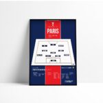 Poster | Paris | Coupe des Coupes 1995-1996