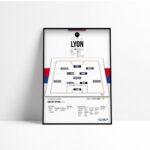 Poster Lyon OL | Olympico Ligue 1 13ème journée