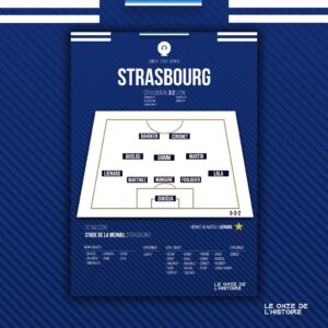 Poster Strasbourg | Ligue 1 37ème journée 2018