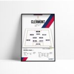 Poster Clermont Foot | 38ème journée ligue 2