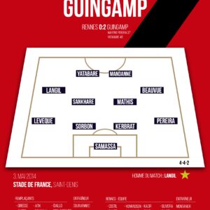 Poster Guingamp | Finale Coupe de France 2014