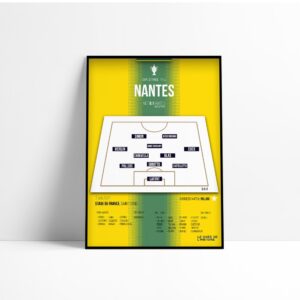 Poster FC Nantes| Vainqueur de la Coupe de France 2022