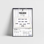 Poster Toulouse |Champion Coupe de France 2023