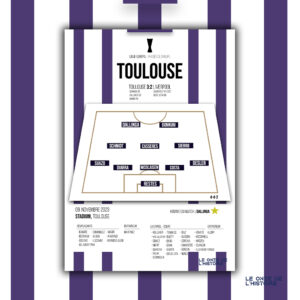 Poster Toulouse vs Liverpool | Ligue Europa 2023